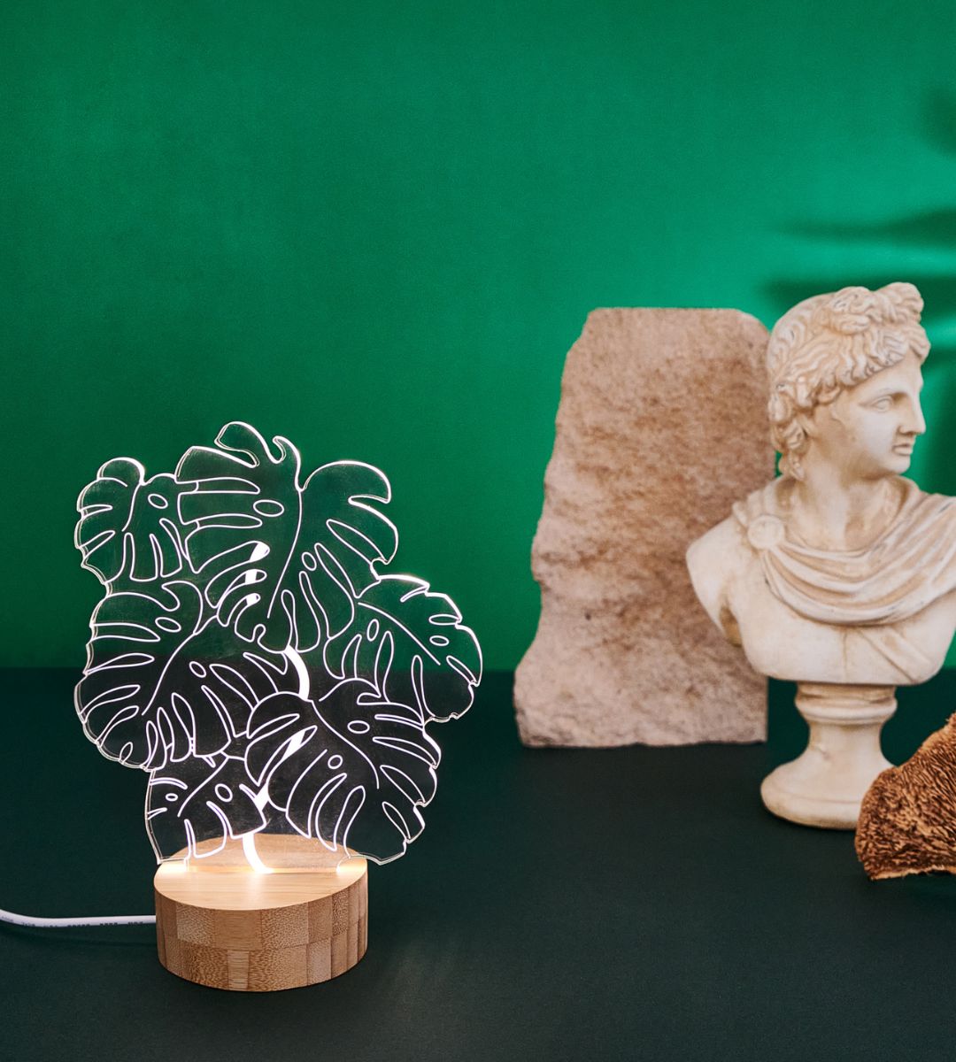 Monstera Plant Lamp