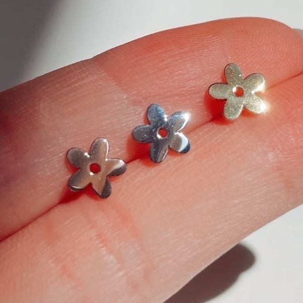 Dainty Little Tiny Things Metal Stud Earrings